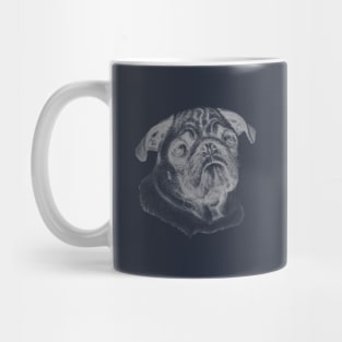 Pug (Grey) Mug